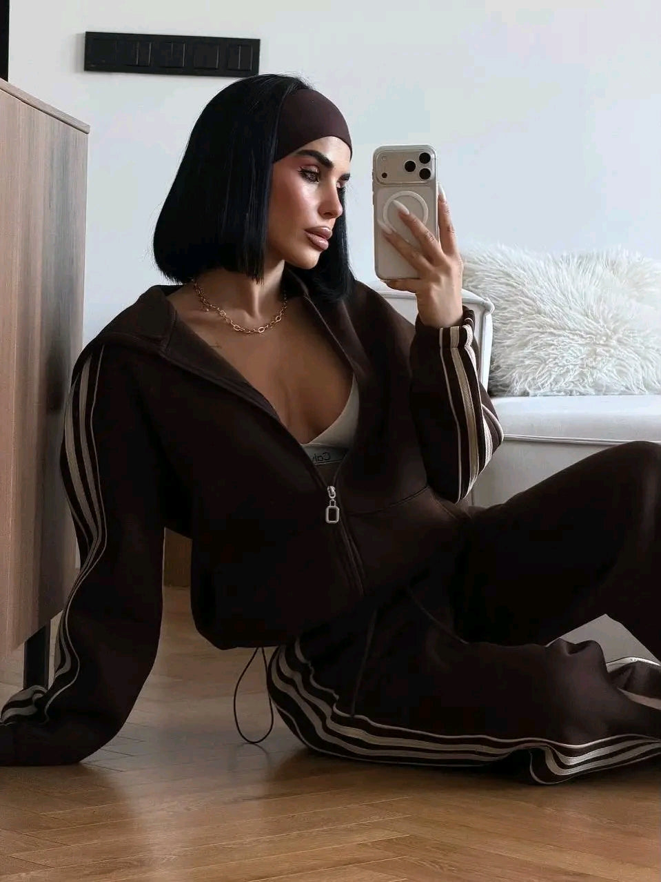 Set Sportiv Chocolate Brown – Lunea Fashion 🤎