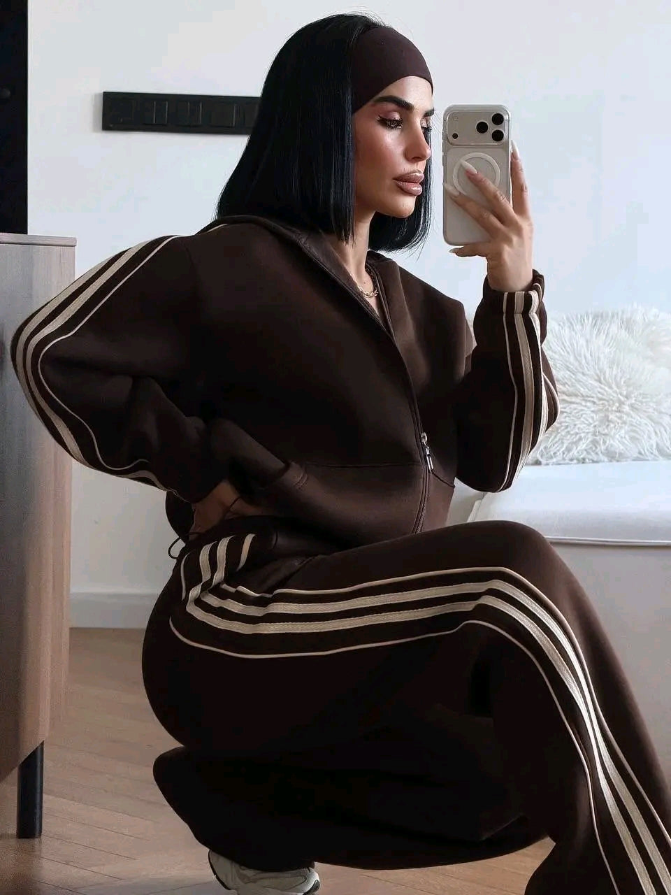 Set Sportiv Chocolate Brown – Lunea Fashion 🤎