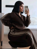 Set Sportiv Chocolate Brown – Lunea Fashion 🤎