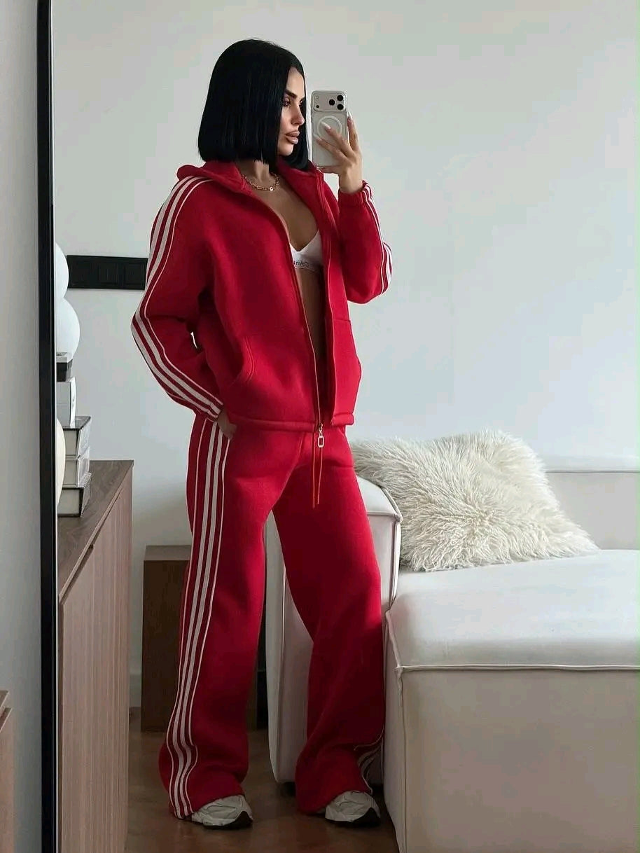Set Sportiv i Kuq – Comoditet & Stil ❤️